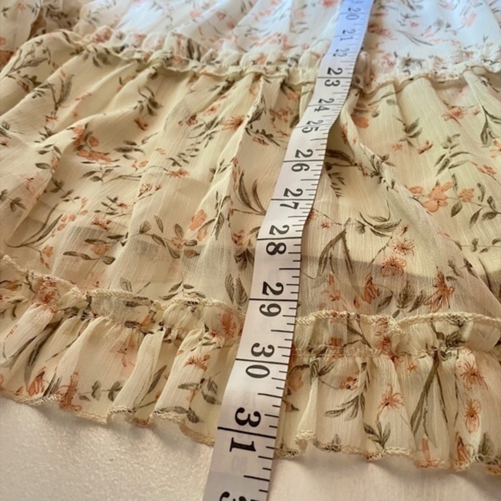 Fashion Nova Summer Date Mini Dress - Ivory/Combo NWT - Picture 9 of 16